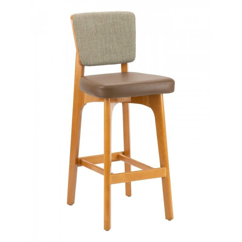 fs european beech wood bar stool 24