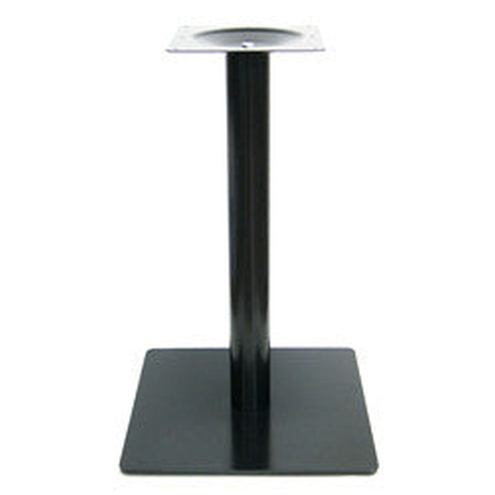 Square Table Square Base Steel Square Table Base - Black | Table Bases – Restaurant Furniture Plus