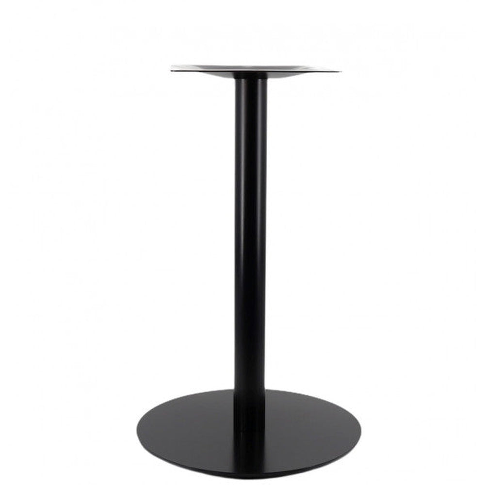 outdoor round low profile bar height table bases