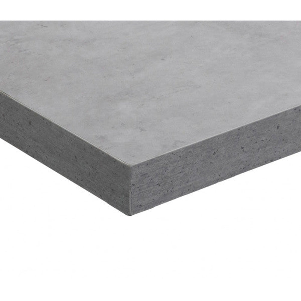 cement melamine tabletop