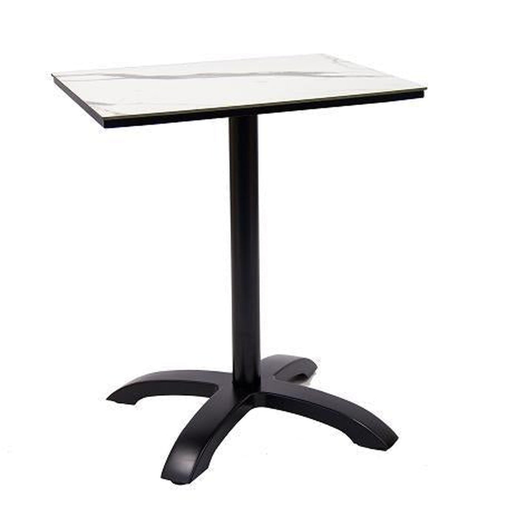 high pressure laminate table top with aluminum base