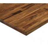 saman hardwood table topexotic walnut finish 99