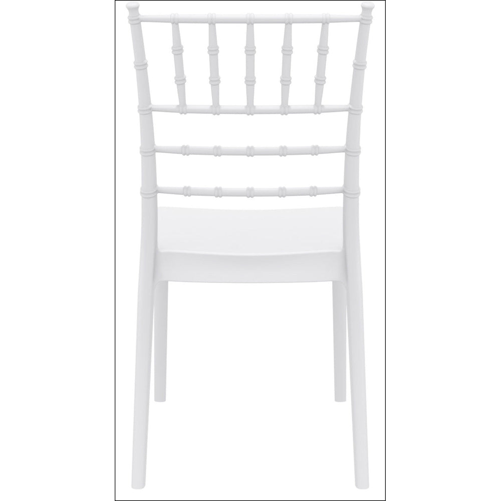 josephine outdoor dining chair white isp050 whi