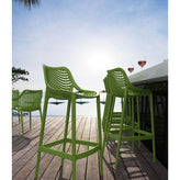 air bar stool tropical green isp068 trg