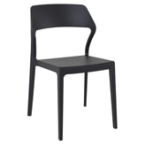 snow dining chair yellow