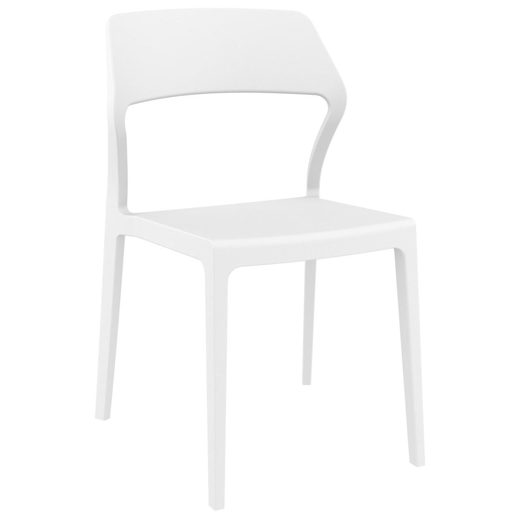 snow dining chair yellow