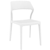 snow dining chair yellow