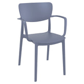 lisa outdoor dining arm chair
