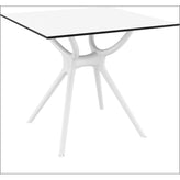 air square table 31 inch black isp700 bla