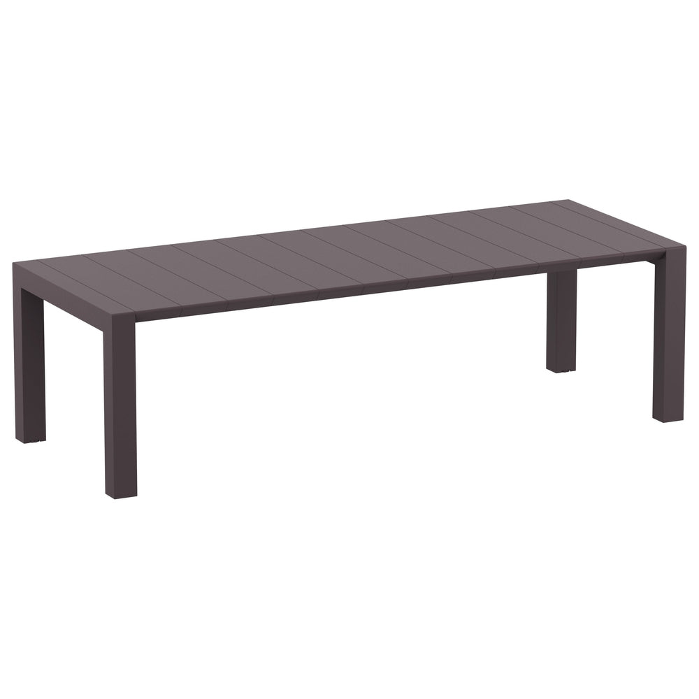 vegas outdoor xl dining table 102 inch to 118 inch extendable
