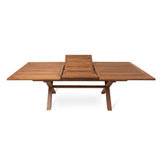 kleopatra teak extendable table
