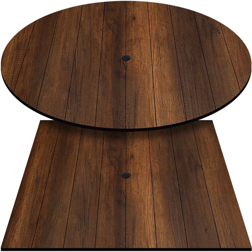 knotty oak outdoor table tops