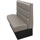 luther vinyl upholstered booths