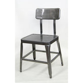 octane metal chair upholstered