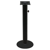 durafinish outdoor stamped steel disc table bases