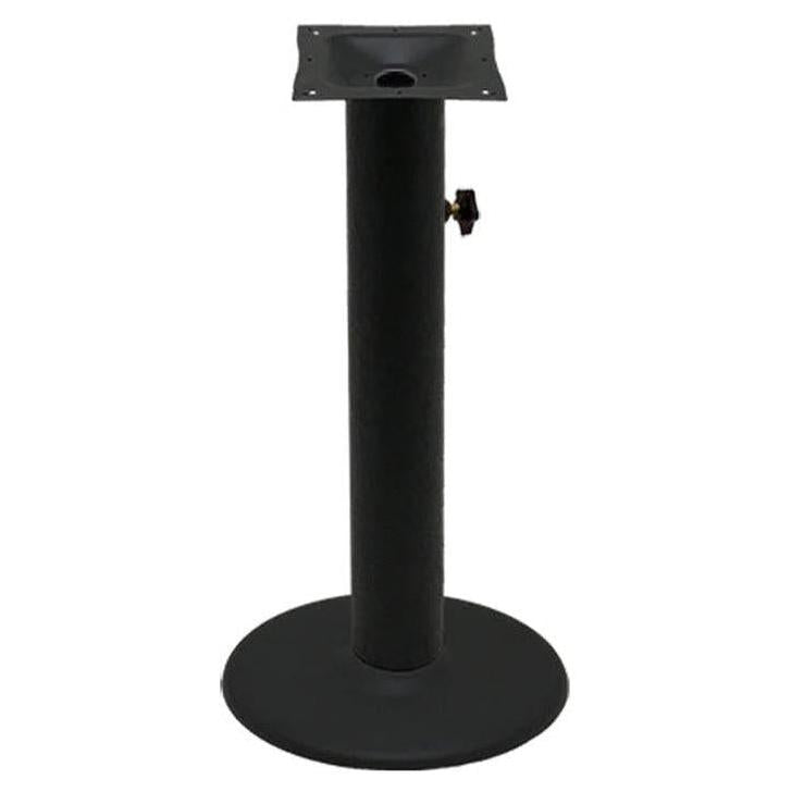 durafinish outdoor stamped steel disc table bases