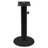 durafinish outdoor stamped steel disc table bases