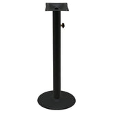 durafinish outdoor stamped steel disc table bases