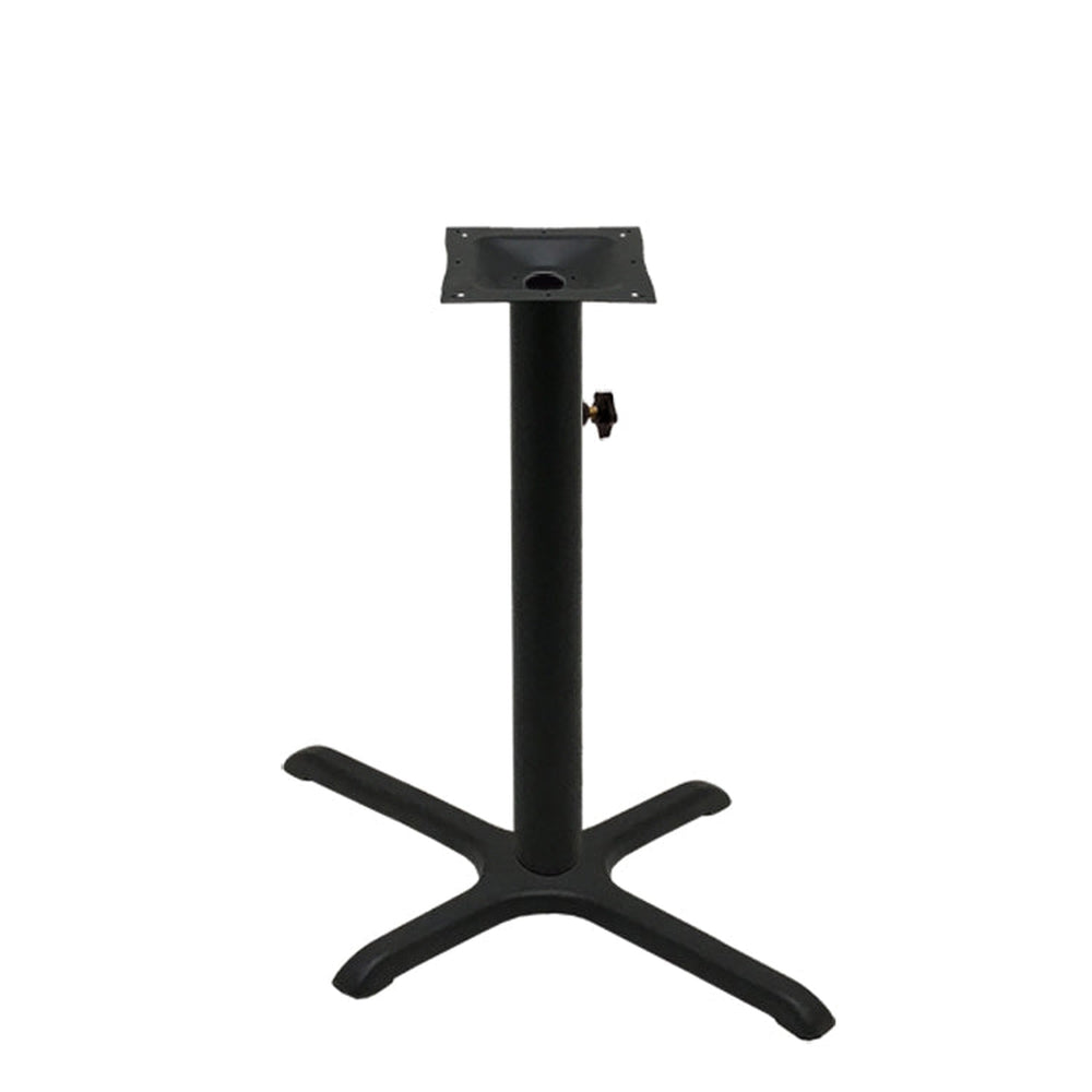 durafinish outdoor stamped steel cross table bases