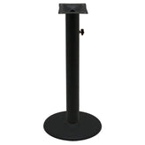 durafinish outdoor stamped steel disc table bases