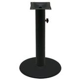 durafinish outdoor stamped steel disc table bases
