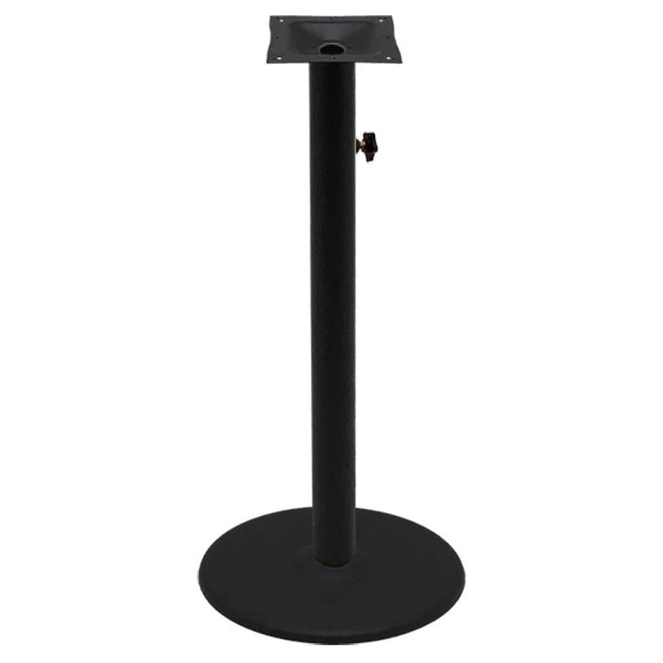 durafinish outdoor stamped steel disc table bases