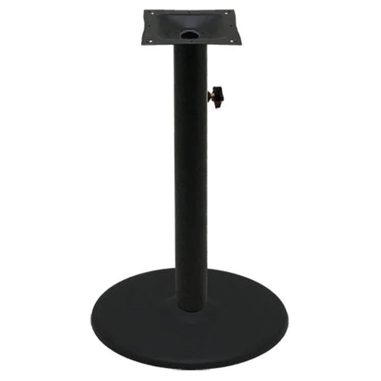 durafinish outdoor stamped steel disc table bases