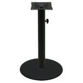 durafinish outdoor stamped steel disc table bases