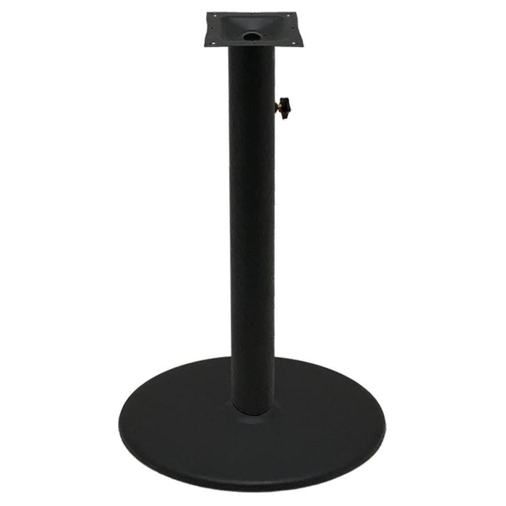 durafinish outdoor stamped steel disc table bases
