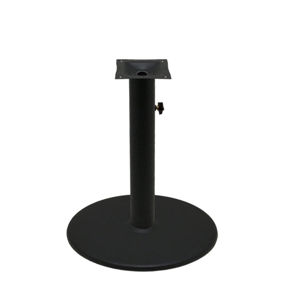 durafinish outdoor stamped steel disc table bases