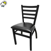 os stackable outdoor ladderback chair