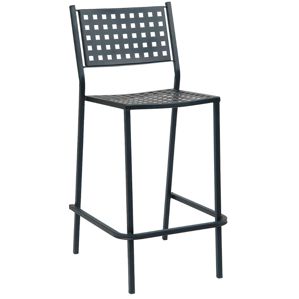 black iron barstool stackable