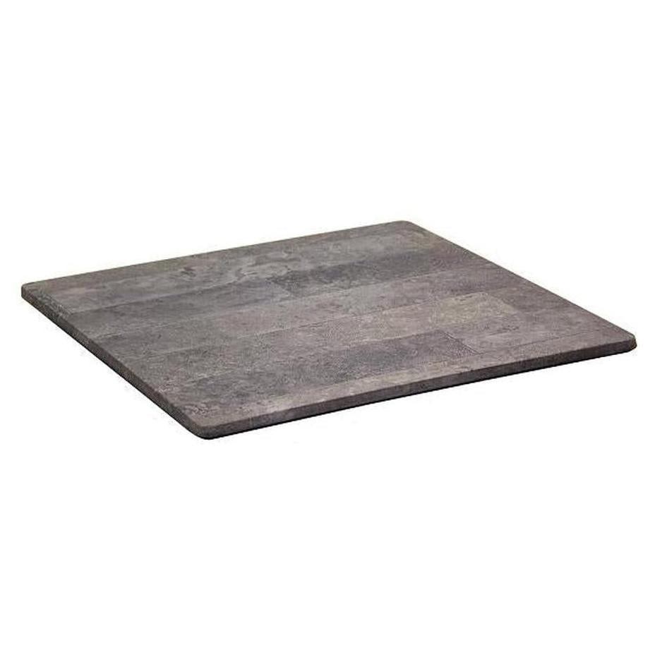 Outdoor Rustic Gray Finish Molded Compression Table Tops | Table Tops ...