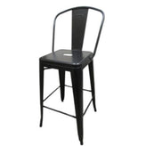 xl brewhouse oversize outdoor black bar stool with back