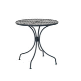 36 inch round mesh top table black