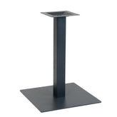 22 x 22 square steel table base