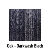 charred black dye darkwash tabletop