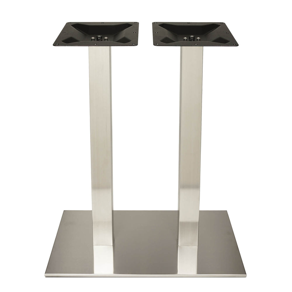 elite rectangle table base bar height