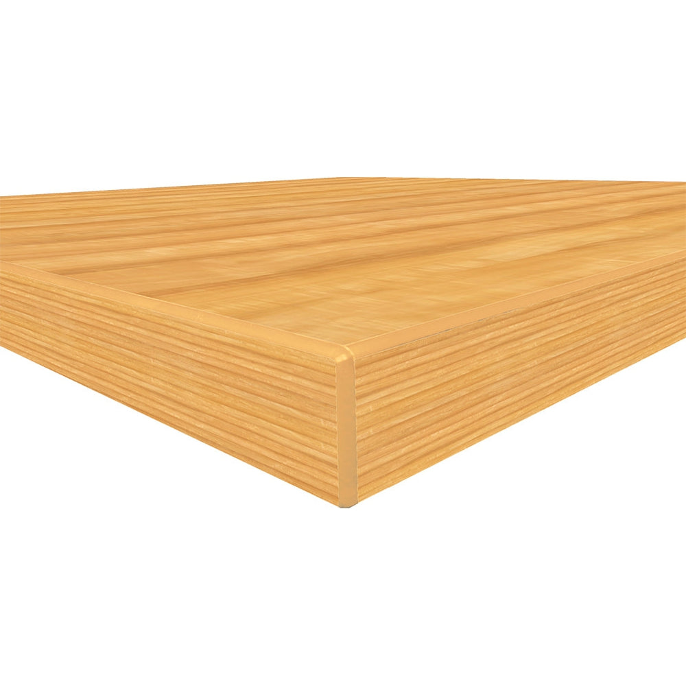 3mm manufactured table tops planked deluxe pear