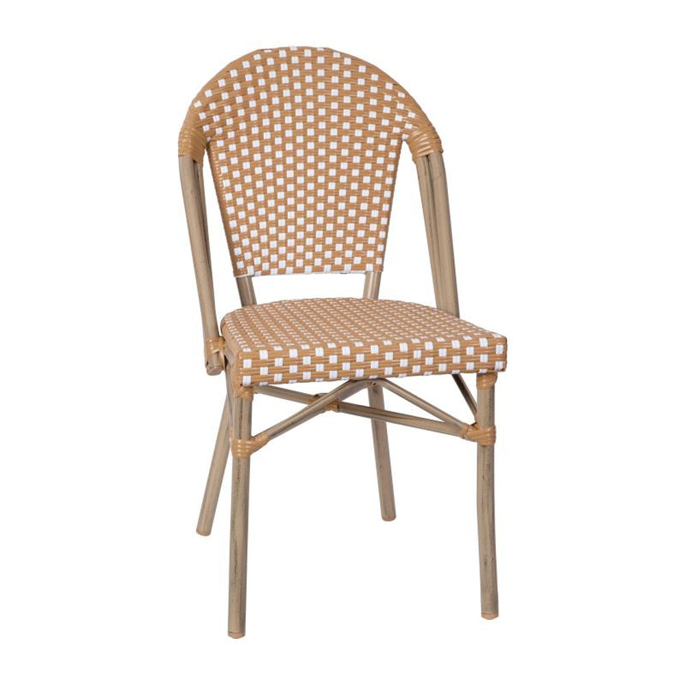Bordeaux Outdoor Commercial French Bistro Stacking Chair