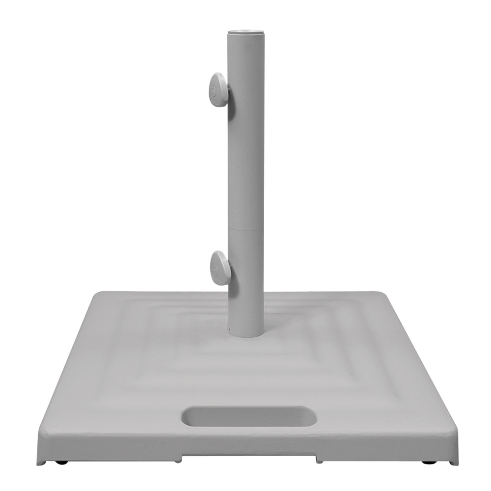 100 cast aluminum sq base with wheels for libra