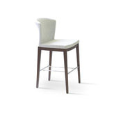 soho concept capri wood bar stools