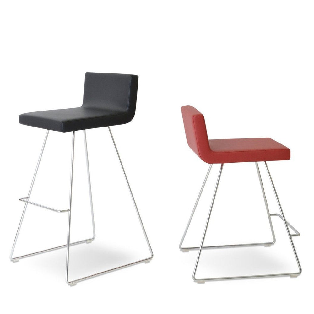 soho concept dallas wire counter stools