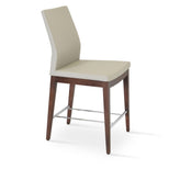 soho concept pasha wood counter stools