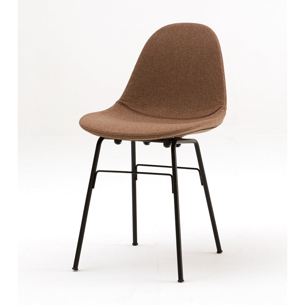 ta upholstered side chair with er base