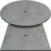 textured concrete outdoor table tops