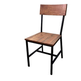 timber series metal and wood chair