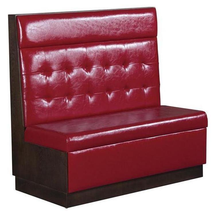 Red Booth Set Veneer Wood Booths In Red | Booths – Restaurant Furniture Plus