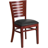 darby series slat back restaurant chair