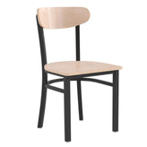 Wright Dining Chair with 500 LB. Capacity Boomerang Back